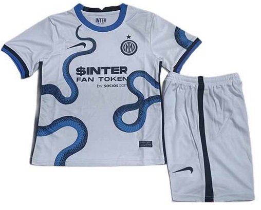 Kit infantil II Inter de Milão 2021 2022 Away